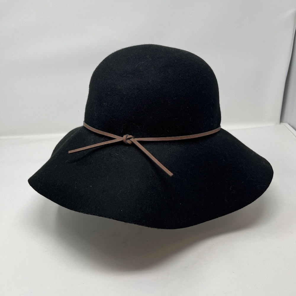 Artizia Talula Baylis Wool Floppy Hat Black